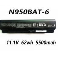 N950BAT-6 11.1V 5500mAh Laptop Battery for CLEVO Shenzhou Ares zx7-cp5s2 zx7-cp7s2 K690E-G4D1 CN95S0