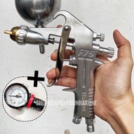 Hakone F-75 spray gun 1.5mm + air meter (gravity/suction)