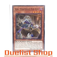 Seal Strategist Fur Hire (N) Monster Dark Level4 [Beast-Warrior/Effect] Set CR10-AE047 Yu-Gi-Oh Card