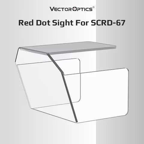 Vector Optics Red Dot Sight Lens Protector for Frenzy Plus 1X31X26 Transparent Acrylic Shield Cover 