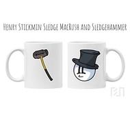 Mug Henry Stickmin Sledge MacRush and Sledgehammer Icon