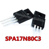 10PCS/LOT   SPA17N80C3 TO 220F 17N80C3 TO 220F 17N80 SPA17N80  800v 17A  New original spot hot sale