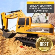 1/24 RC Excavator RC Car Construction Tractor Metal Shovel Kids Toy