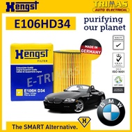 HENGST Oil Filter BMW Z4 E85 Engine M54 2002-2009 Penapis Minyak Enjin E106H D34 11 42 7 512 300