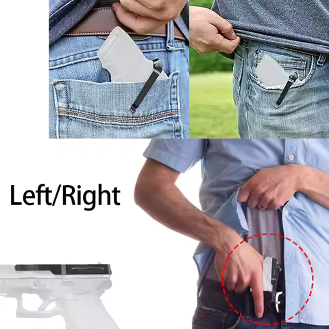 Concealed Carry Gun Belt Clip Left/Right Hand Draw Tactical IWB Gun Holster G43X Mos Belt Clip ClipD