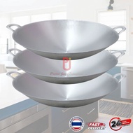19" 21" 22" Kuali Aluminium/Kuali Tebal/Kuali Memasak/Kuali Aluminium Wok