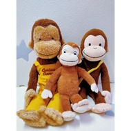 Curious George Monkey plush M64 preloved plush doll soft toy plushie