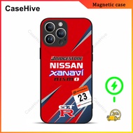 Nissan XANAVI NISMO GTR34 08 Phone Case for iPhone 17 Pro Max / iPhone 16 Pro Max / 15 Pro Max / 13 