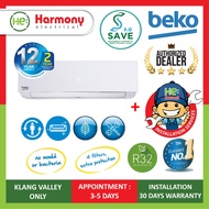 [SAVE 4.0] BEKO BSVOM 090 / BSVOM 091 1.0hp Air Conditioner Inverter Air Cond + Installation In Klang Valley Only 冷气安装
