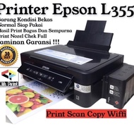 Printer Epson L355 Bekas Hruma1800