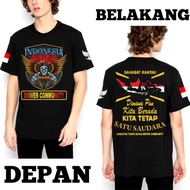 ✨COD✨Community INDONESIA DISTRO DRIVER TSHIRT Mens T-shirt TOP
