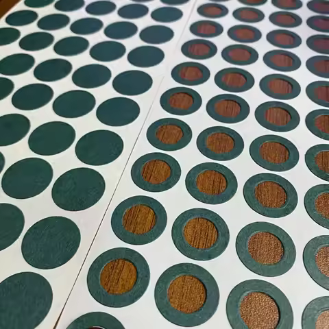 400 Pieces 18650 Battery Insulation Rings Self-Adhesive Hollow Insulation Pad High-Density EVA Mater