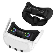 Suitable for Meta Quest 3VR Helmet Cooling Fan Oculus quest 3VR Glasses Shading Mask RGB Light