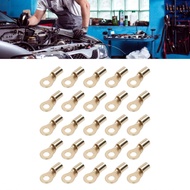 Honglai8 Battery Terminal Connectors 25 Terminals 6 Gauge Copper Wire for Distribution Box