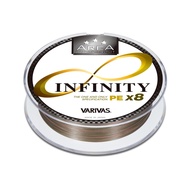 VARIVAS Super Trout Area Infinity PE X8 75M 0.3 Champagne Gold Base + Orange & Black
