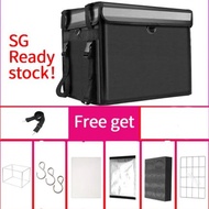 Waterproof Food Thermal Bag 30L/48L/62L/80L Magnetic Delivery Box for Food Delivery Riders Free Acce