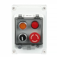 Outdoor emergency stop switch button with waterproof box industrial emergency stop control box/mushr