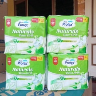 Hers Protex Naturals Natural protective betel nutdaun, anti-bacterial and odor, contents 8 extra pad