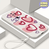 [AX] เหมาะสำหรับเคส  OPPO A5 2020=A9 2020 ที่สีหัวใจความรักเคสโทรศัพท์กันลื่น