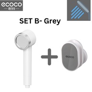 SR99. ECOCO Handheld Bathroom Showerhead with Filter Build Water Pressure Enhancement And  Rainfall 