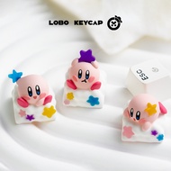 Kirby Keycaps MX Switch 3D Mechanical Resin Keycaps ESC DIY Creative Personalized Cartoon Kirby Keyc