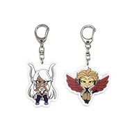 EBTY DREAMS Inc. - Set of 2 Hero Academia Acrylic Keychain Keigo Takami (Hawks), Rumi Usagiyama (Rab