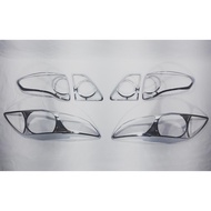 (Chrome) Combo Kit Altis Garnish Set Body Kit Accessories Car Cover Headlight Heal Light Taillight