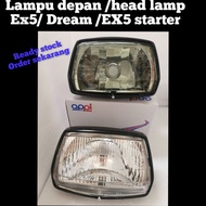 Head Lamp Metal frame Lampu depan bingkai besi EX5 DREAM EX5 APPI