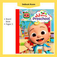Cocomelon Cased Board Book: JJ Starts Preschool