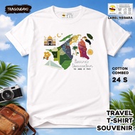 BRUNEI Souvenir T-SHIRT BRUNEI 8TAG made of 24s combed cotton