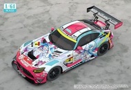全新 Good Smile 1/64 Racing 初音未來 AMG 2024 開幕戰Ver.