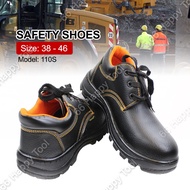66 Happy Tool Ready Stock High Quality Black Orange Steel Toe Safety Shoes Footwear Size 38-46 Low C