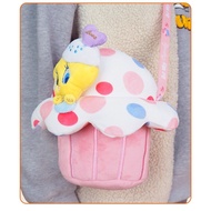 Genuine Authorized Warner AFGH Tweety Tweety Cupcake Bag Three-Dimensional Doll Shape Shoulder Bag M