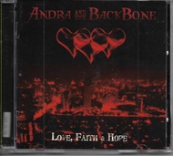 CD Andra And The Back Bone Love, Faith & Hope