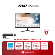 MSI ALL-IN-ONE Modern AM242 12M-1003TH | 23.8" FHD|LED | i3-1215U | Intel® UHD Graphics| 8GB DDR4 |