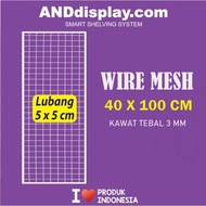 WIRE GRID MESH 40 X 100 CM - WIRE GRID MESH - RAM WALL FRAME