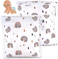 Maxmoc Pack of 2 Wetbag Nursery, Wet Bags, Nappy Bag, Waterproof Wet Bag, Reusable Wet Bag Nursery w