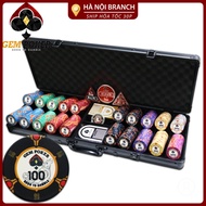 Value OF 500 GEM OX CERAMIC POKER CHIPS