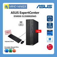 Asus ExpertCenter D500SE 513500012WS 513500020WS Desktop PC / i5-13500 / Win11 / Office OPI / 8GB RA