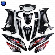 Rama2Parts ชุดสีเวฟ125s ไฟเลี้ยวบังลม ปี2007(ชุด13ชิ้น) ชุดสี 125 บังลม ชุดสีเวฟ 125i บังลม ชุดสีบัง