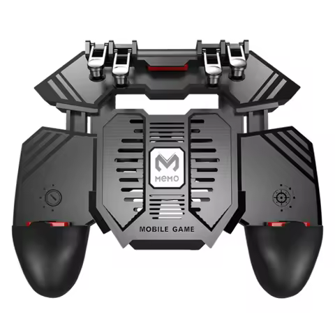 Y60A MEMO AK77 Game Trigger Phone Cooler Fan Game Controller Controller with Fan Mobile Trigger Joys