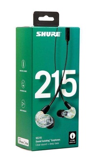 สำหรับ Shure SE215เสียงสเตอริโอ Initial Burn หูฟังที่อุดหูแบบไดนามิก