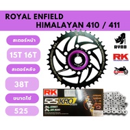 Royal Enfield Himalayan410 Himalayan411 Chain With 525 RK O-RING And X-RING