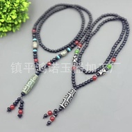 Dzi Necklace Wholesale Tibetan Nine-Eyed Dzi Beads Sweater Chain Agate Dzi Beads Jade Dzi Beads Neck