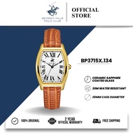 Beverly Hills Polo Club BHPC Jam Tangan Wanita Ladies Leather Quartz Watch BP3715X