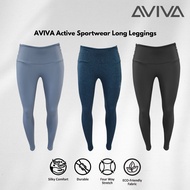 【S - XXL】AVIVA Active Sportwear Long Leggings (80-4202)