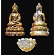 Phra Chai Wat Ner Nawa 九宝铜达摩药师佛，2537Be 中泰两间大庙开光： Wat Sutad 和 广州光孝寺