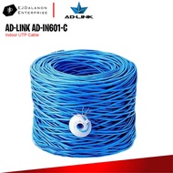 AD-LINK AD-IN601-C 305M Blue 23AWG 0.5mm CCA Indoor Cat6e UTP Cable| EJDalanon Enterprise