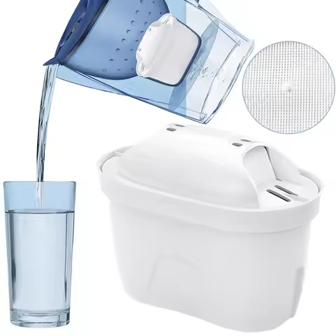 Water Filter Filter Replacement Removes Fluoride Chlorine Water Filter Cartridge Water Pitcher Filte