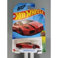 Hot Wheels Lamborghini Reventon - Red (224/250 - 2023 - HW EXOTICS 8/10) - Creased J-Hook